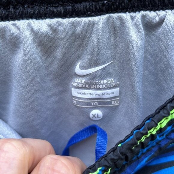 Nike Running Shorts Camo/Neon Sz XL - Picture 5 of 10